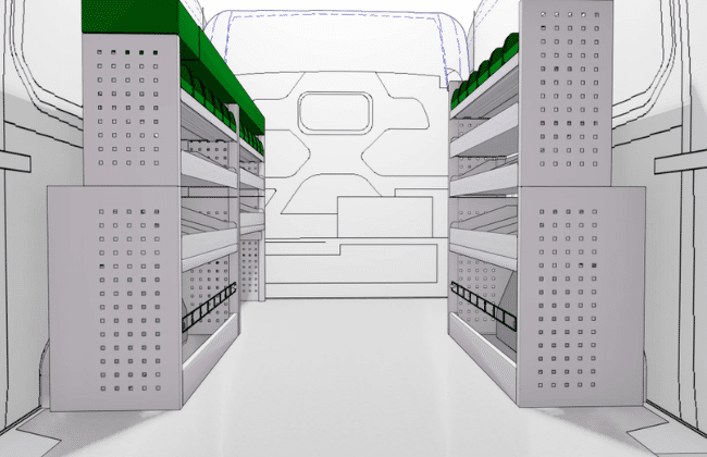 amenagement custom logistique